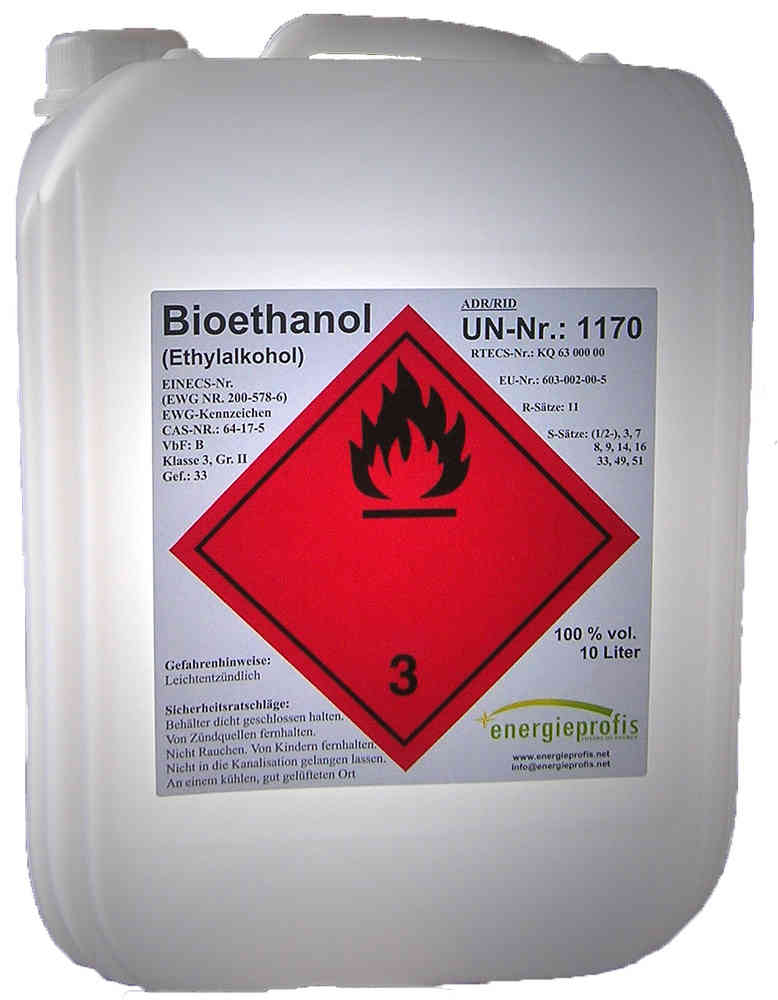 bio ethanol 10 l